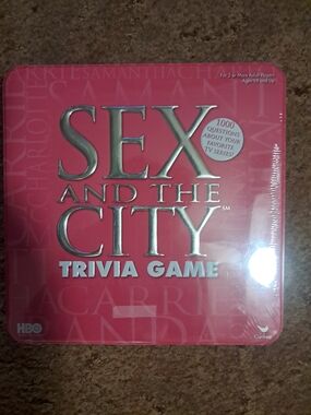 HBO Sex and the City Trivia Game - Pink Trivia Game